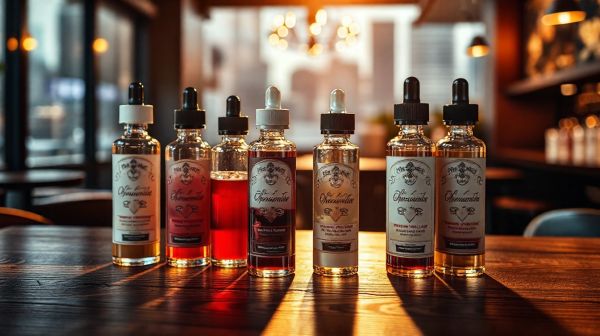 Les saveurs incontournables des e-liquides gourmands